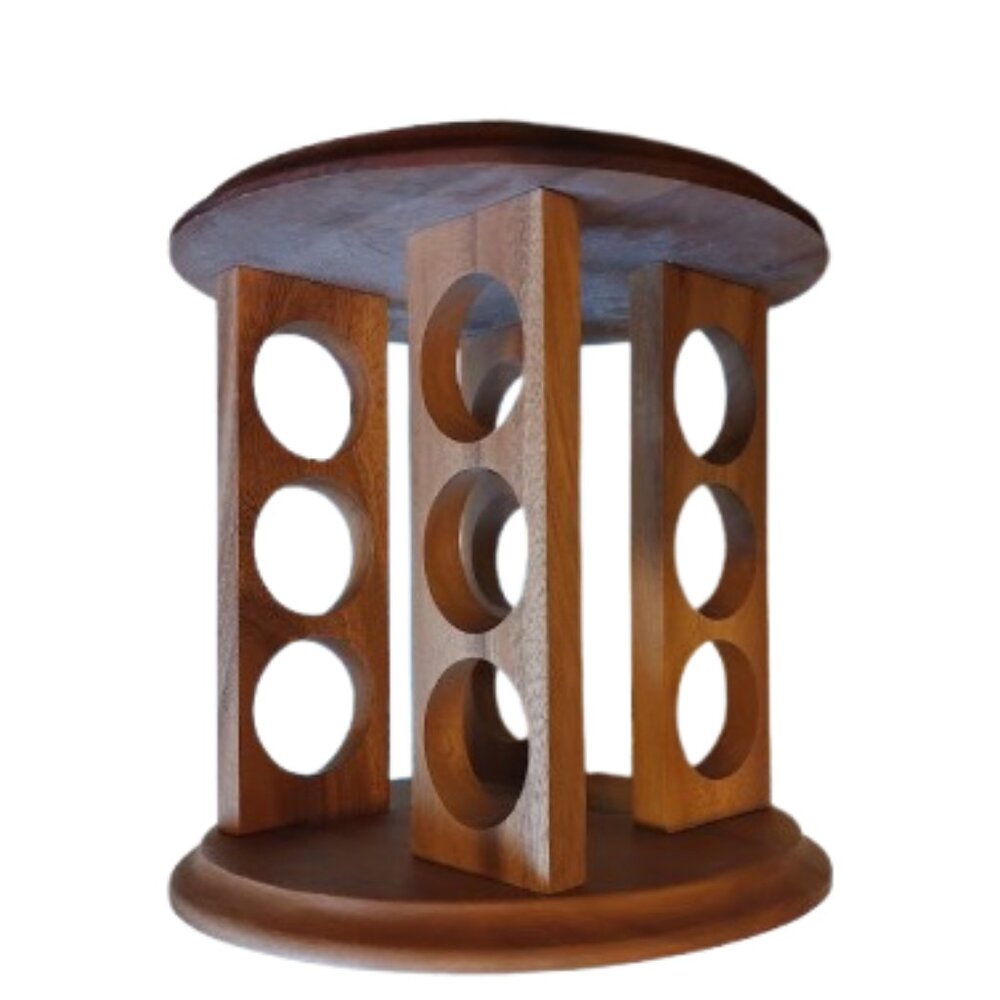 Wooden Swiveling / Spinning Keurig K-Cup Holder / Rack